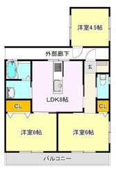 K’s ASAHIの物件間取画像